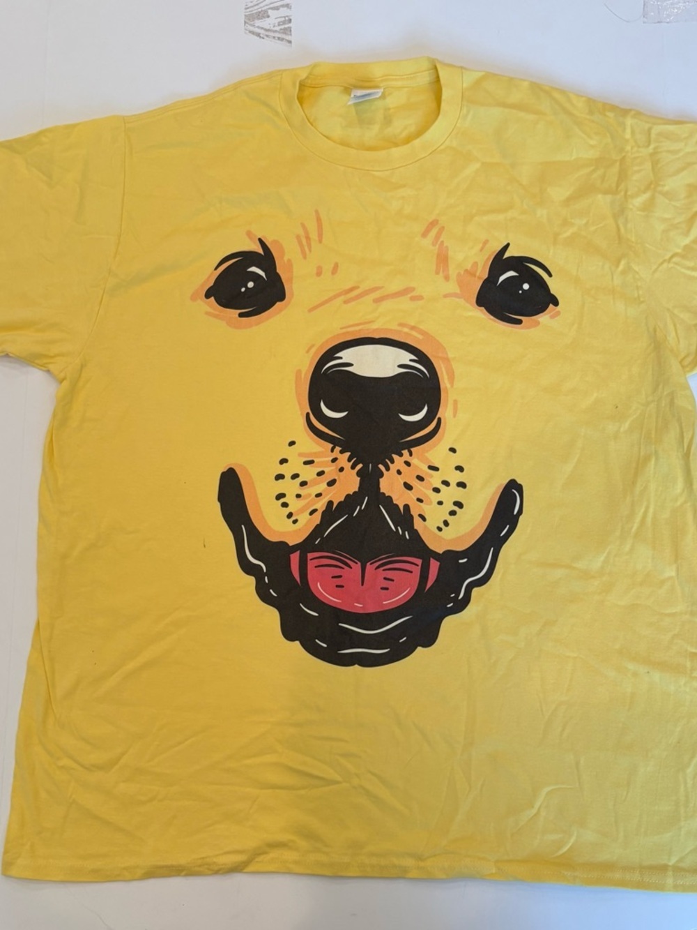 Port Authority Yellow Dog Face Graphic Tee